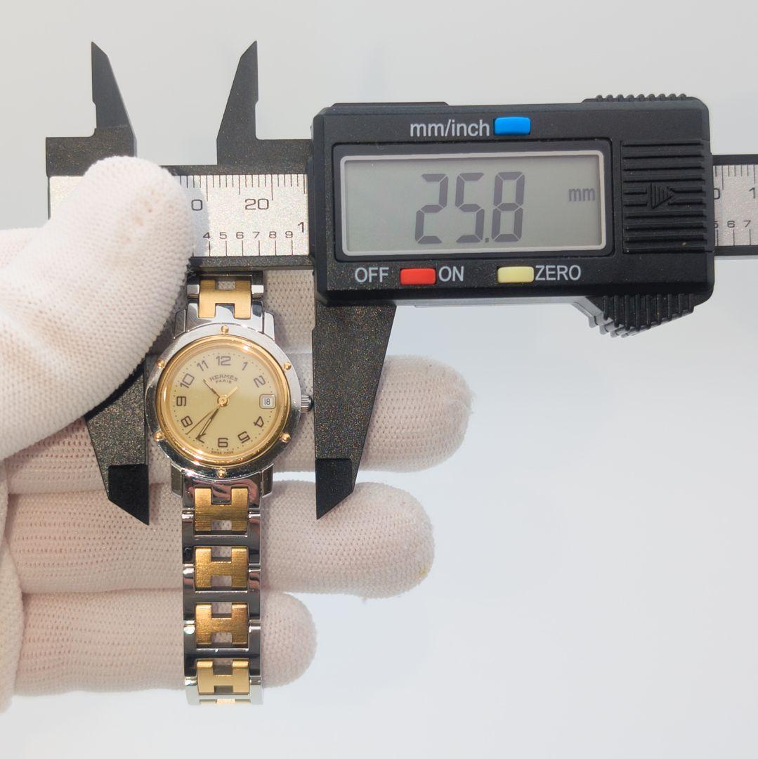 極美品✨HERMES エルメス クリッパー レディース 腕時計 cl4.220