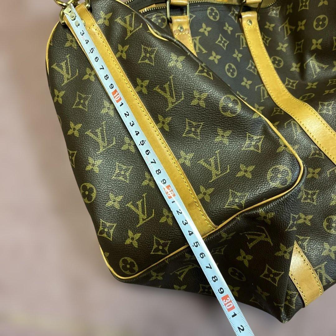 Louis Vuitton ボストンバッグ ダークブラウン/イエロー