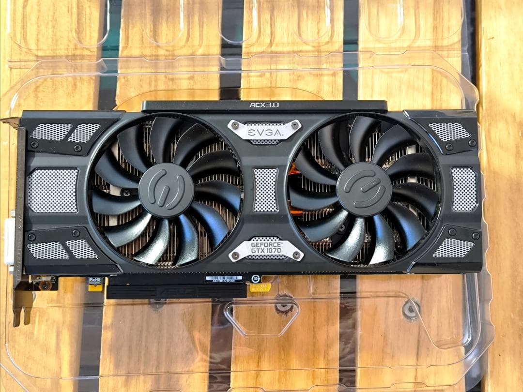 EVGA GeForce GTX1070 SC 8GB【訳あり・ジャンク】