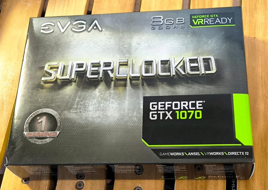 EVGA GeForce GTX1070 SC 8GB【訳あり・ジャンク】