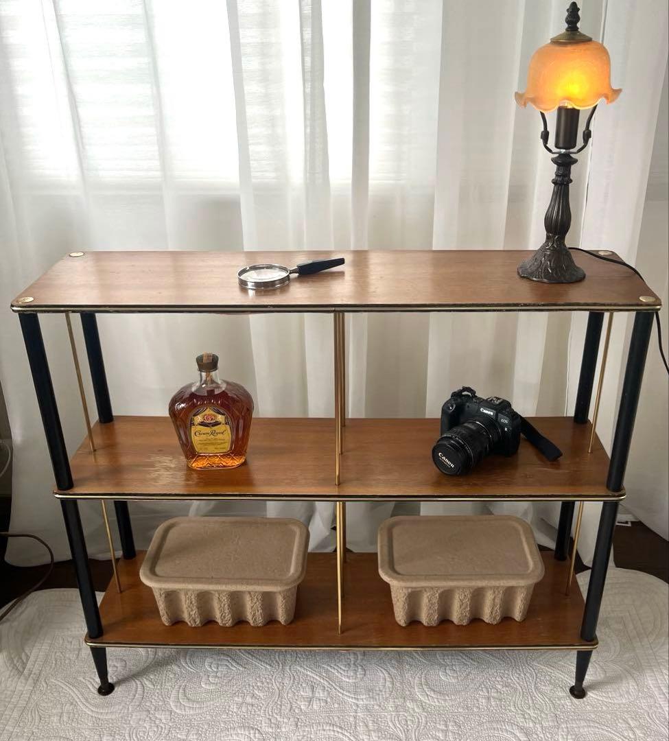 輸入ビンテージ家具　飾り棚　シェルフ