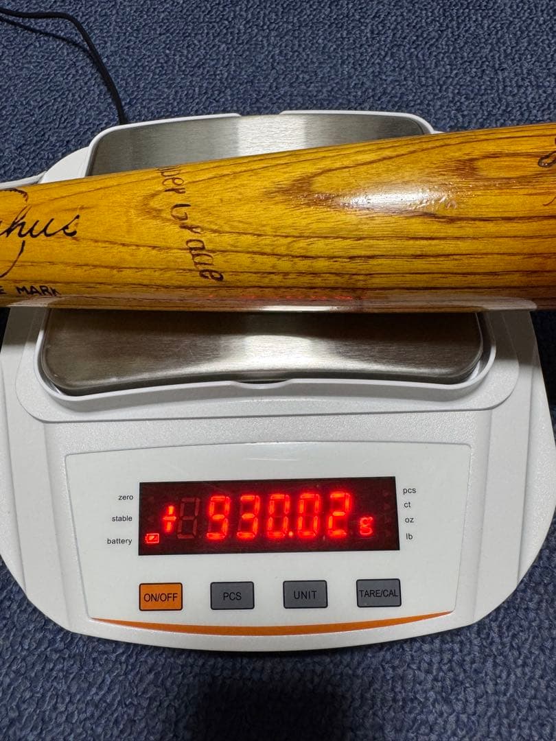 し*ん様 希少品 ジュン・イシイ製 硬式用圧縮バット 本物の王貞治氏実使用バット