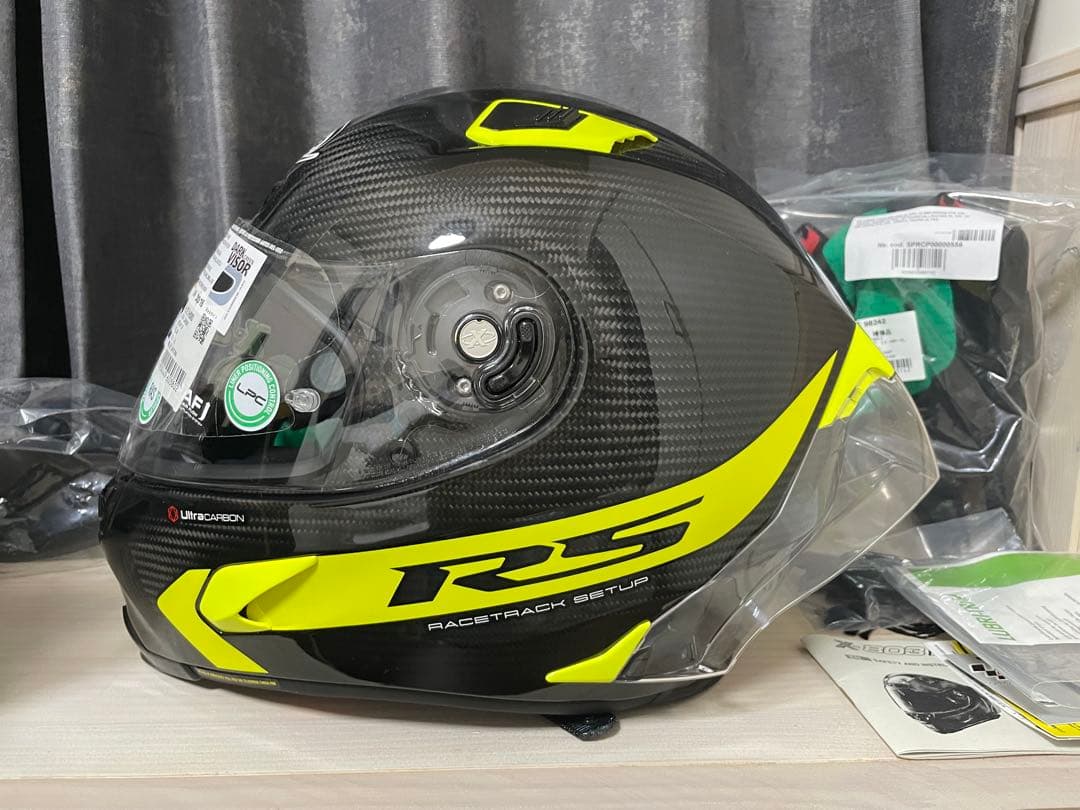 X-lite X-803RS HOTLAP イエロー XL カーボンヘルメット