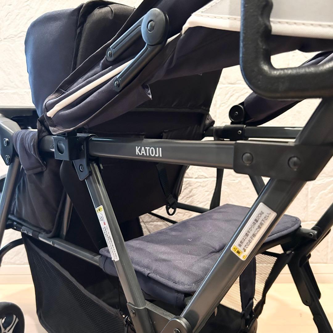 ✨美品✨ カトージ二人乗りベビーカー/二人でゴー