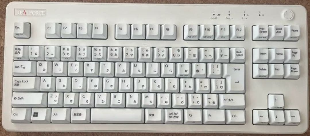 REALFORCE R3HC21 ホワイト　キーボード