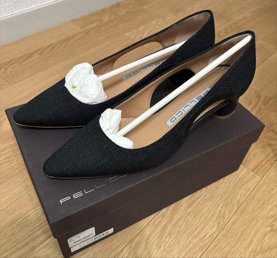 PELLICO ブラック サイズ38