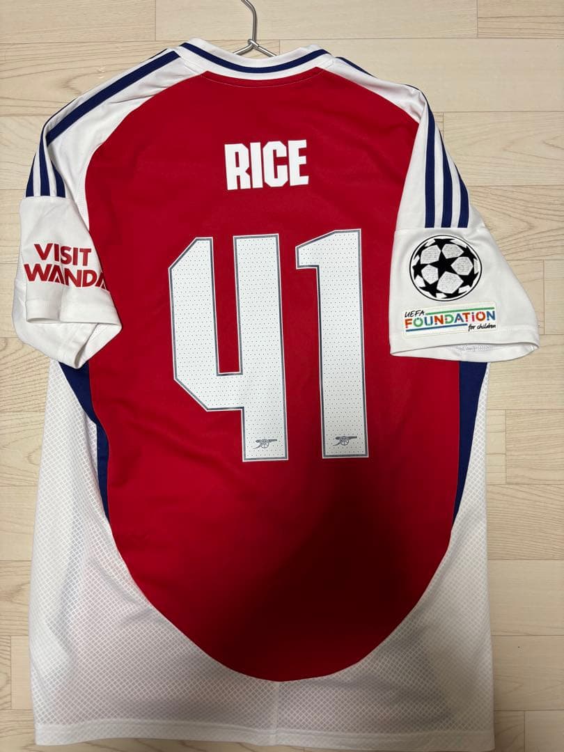 アーセナル レプリカユニフォーム ライス Declan Rice adidas