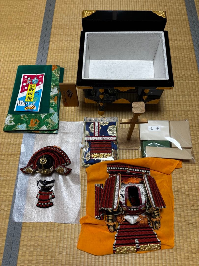 忠保作　五月人形 武士の鎧 10号サイズ