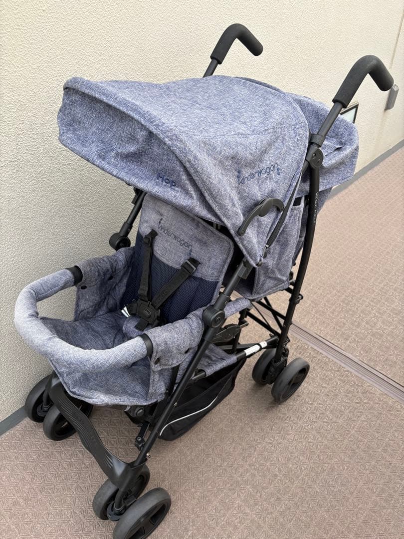 ませ　2人乗りベビーカー 日本育児 DUOシティHOP2