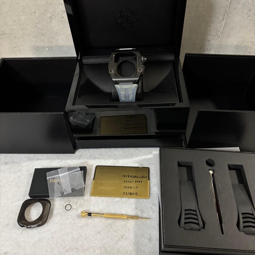 ［極美品］ゴールデンコンセプト　RSTⅡ45 アップルウォッチ　予備ベルト付