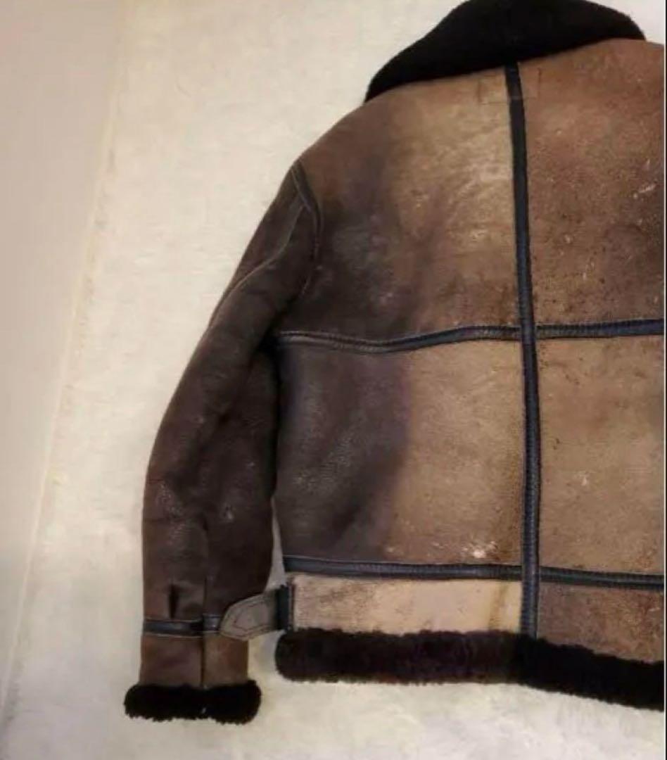 t*o様 U.S.SHEEPSKINB-3フライトジャケット 羊革 ラスト