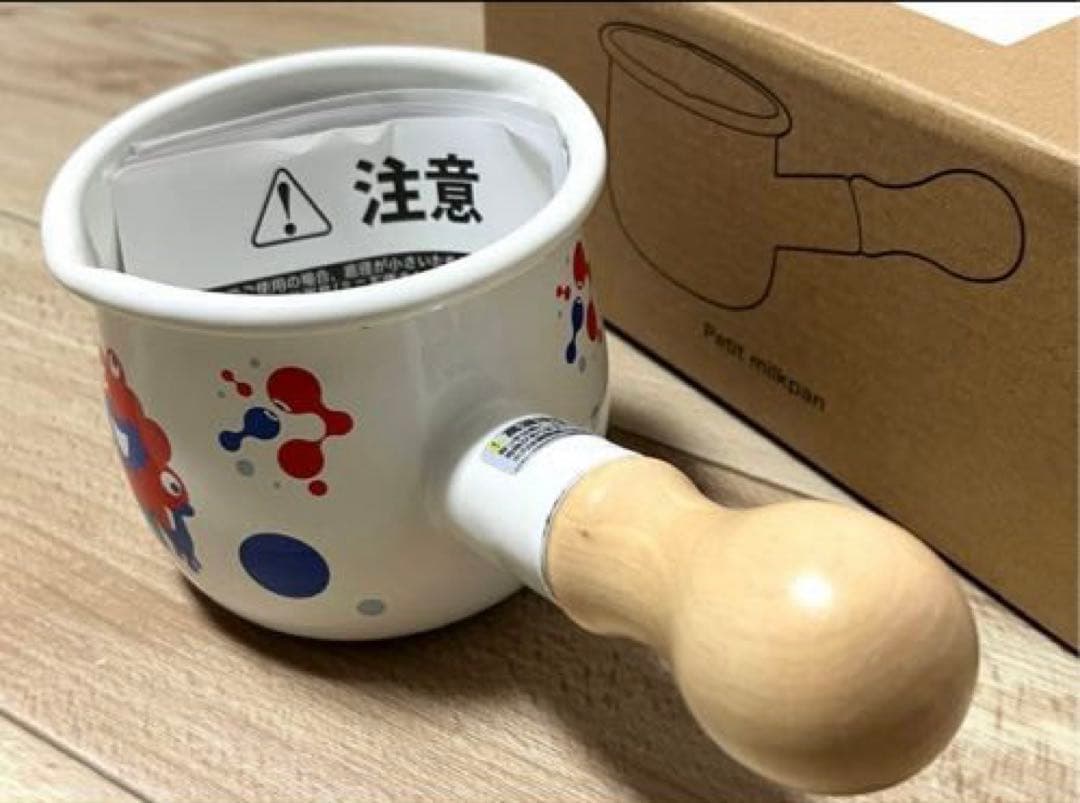 【新品】EXPO2025 ミャクミャク ホーロー プチ ミルクパン 水玉 片手鍋
