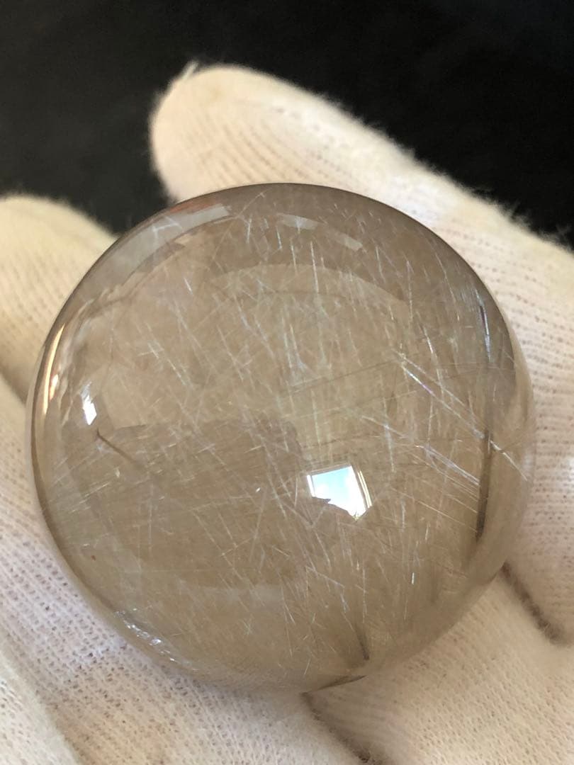 ❤️レア　逸品　35mm 最強財運超　強いパワー　❤️シルバー　ルチルクォーツ