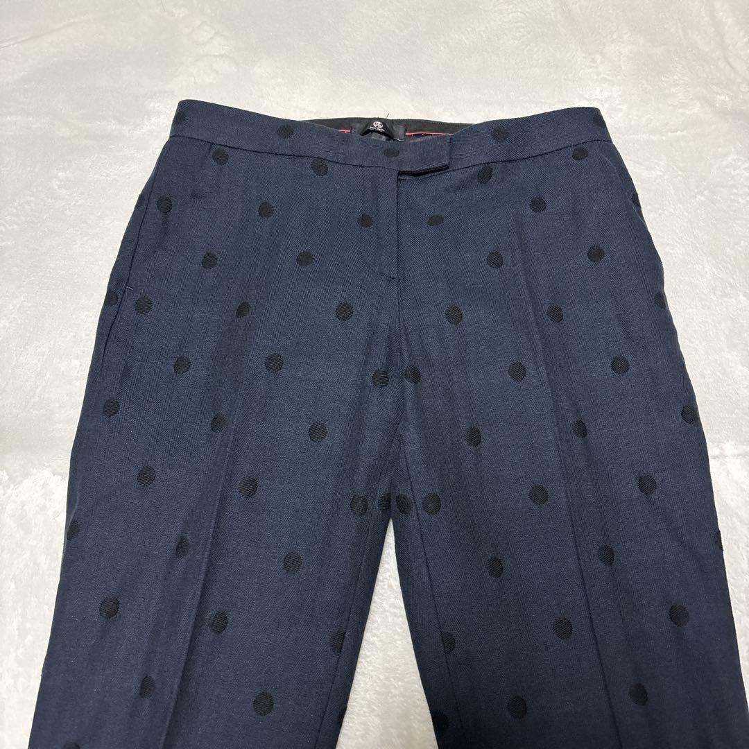 極美品★ピーエスポールスミス　セットアップ　ドット　ネイビー　3点セット　40