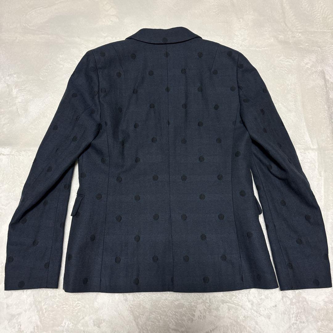 極美品★ピーエスポールスミス　セットアップ　ドット　ネイビー　3点セット　40