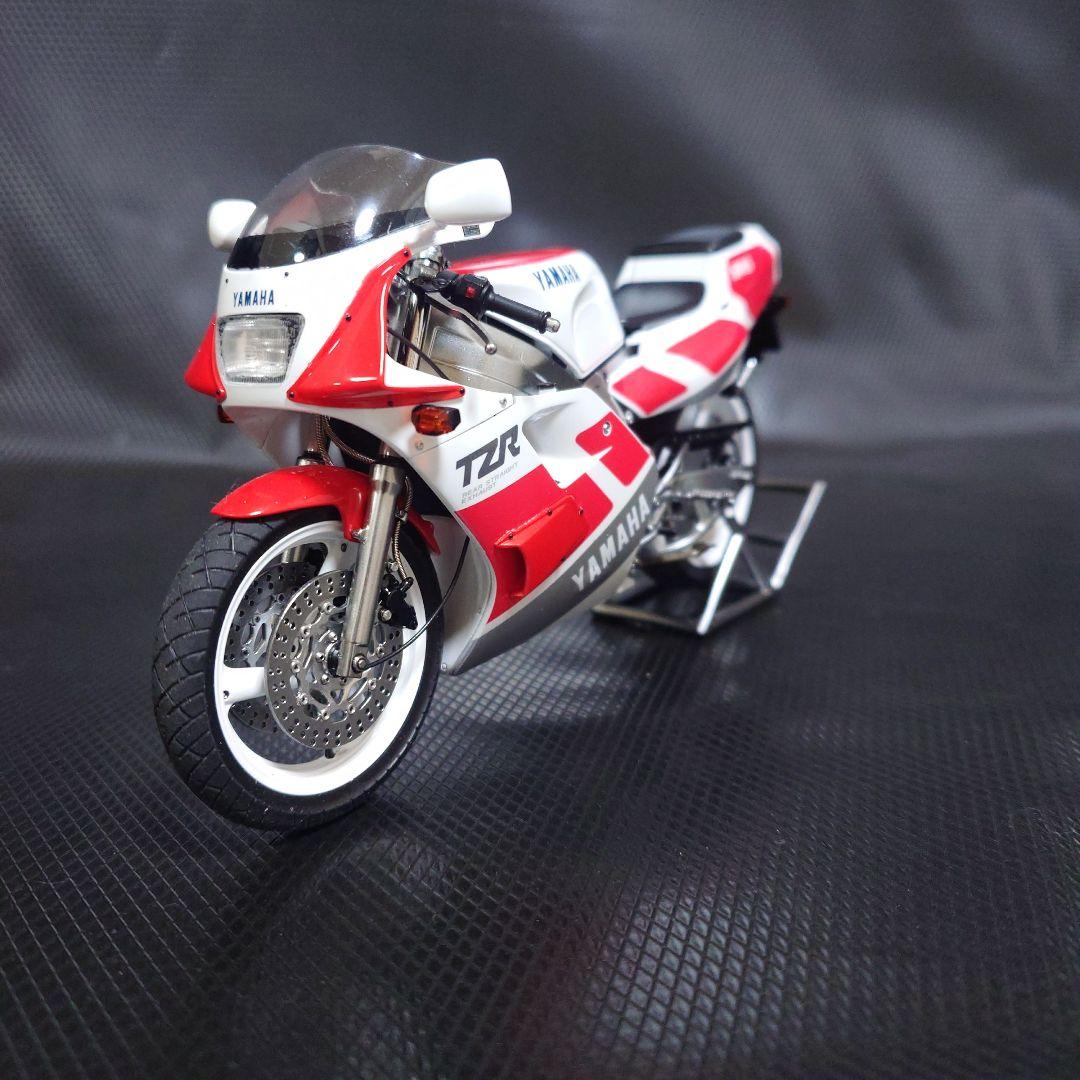 ハセガワ1/12 TZR250 (3MA)プラモデル完成品