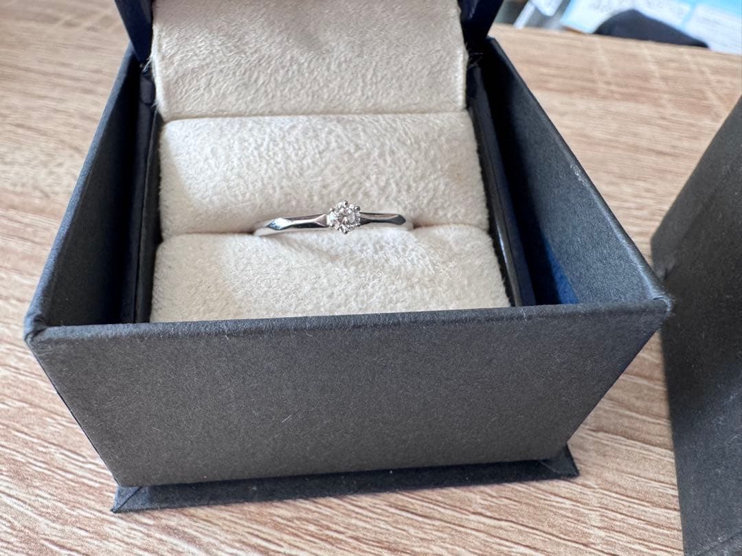 13号 Vendome Aoyama 0.1ct pt950 ダイヤモンドリング