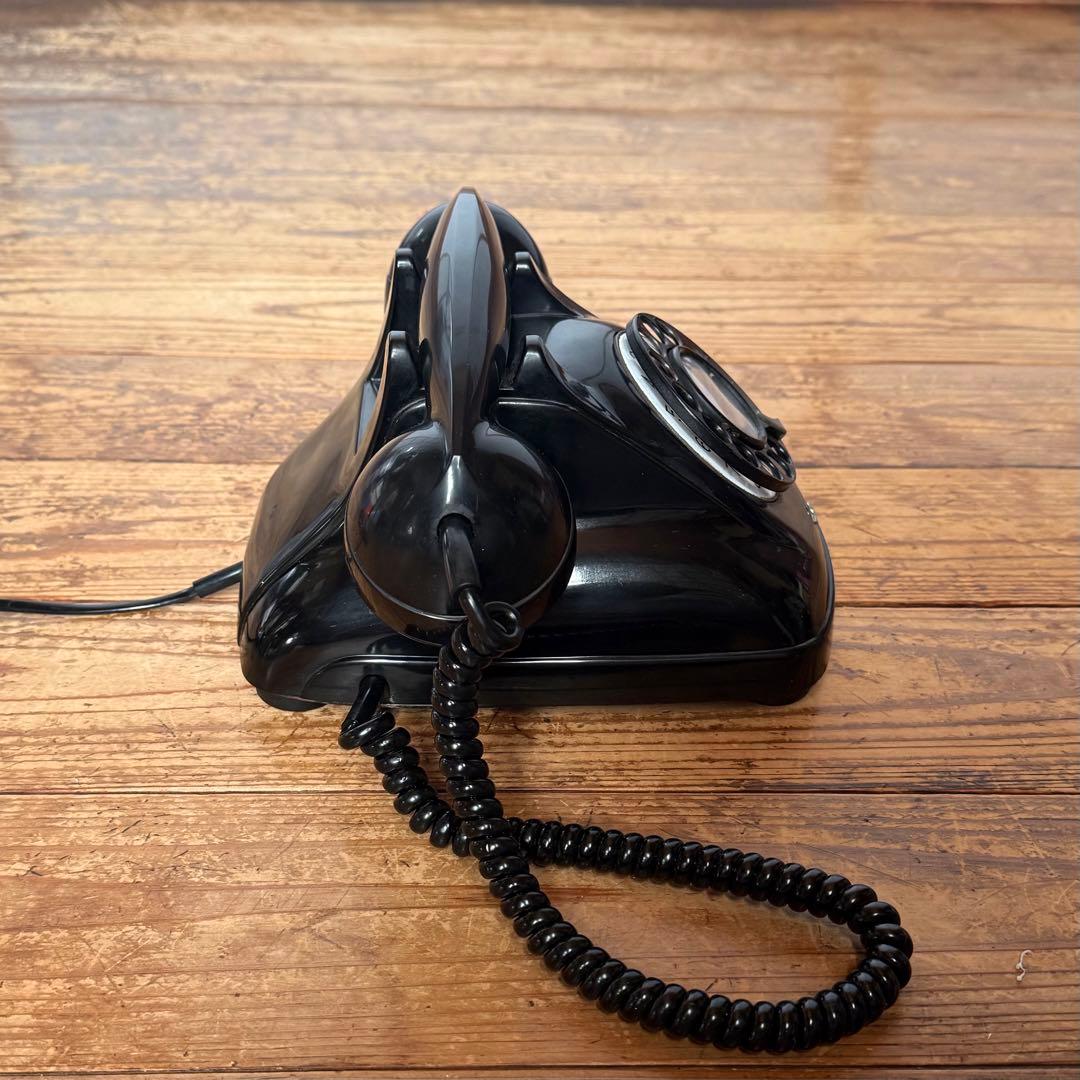 昭和 電話 黒電話 4号 レトロ 電電公社 ビンテージ 古道具 アンティーク