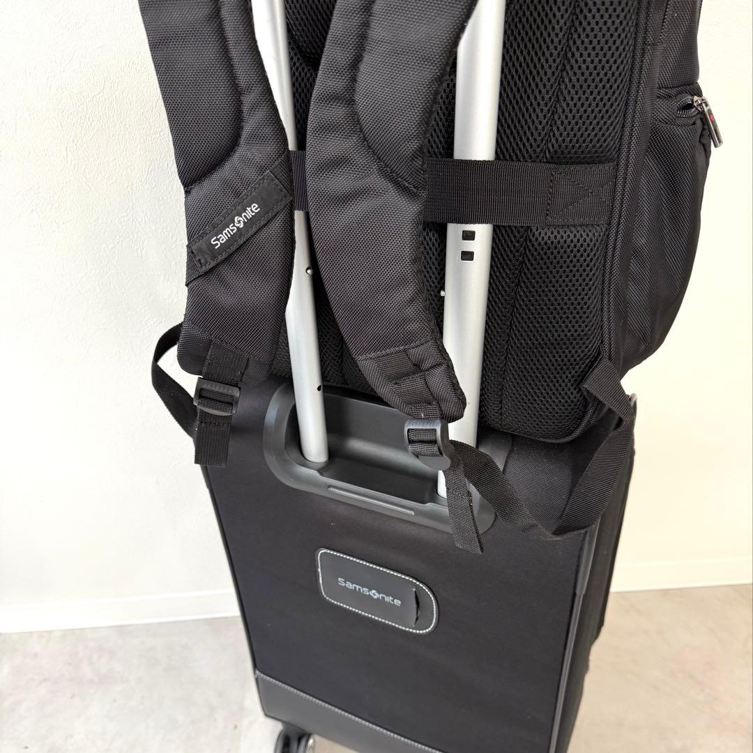 サムソナイト ビジネスバッグ スーツケース セット リュック 黒 機内