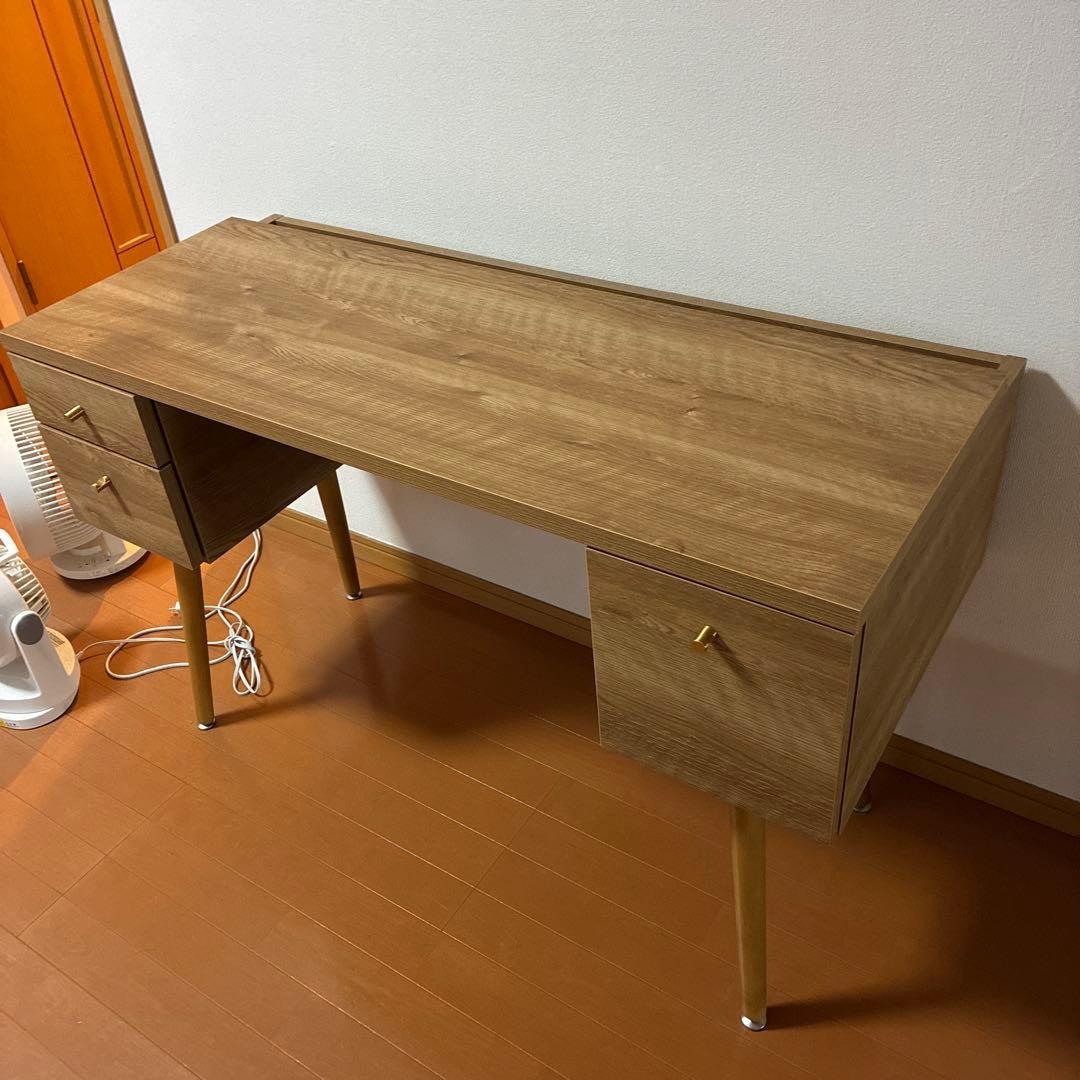 【即決】ZARA  ウッド調シンプルモダンドレッサー