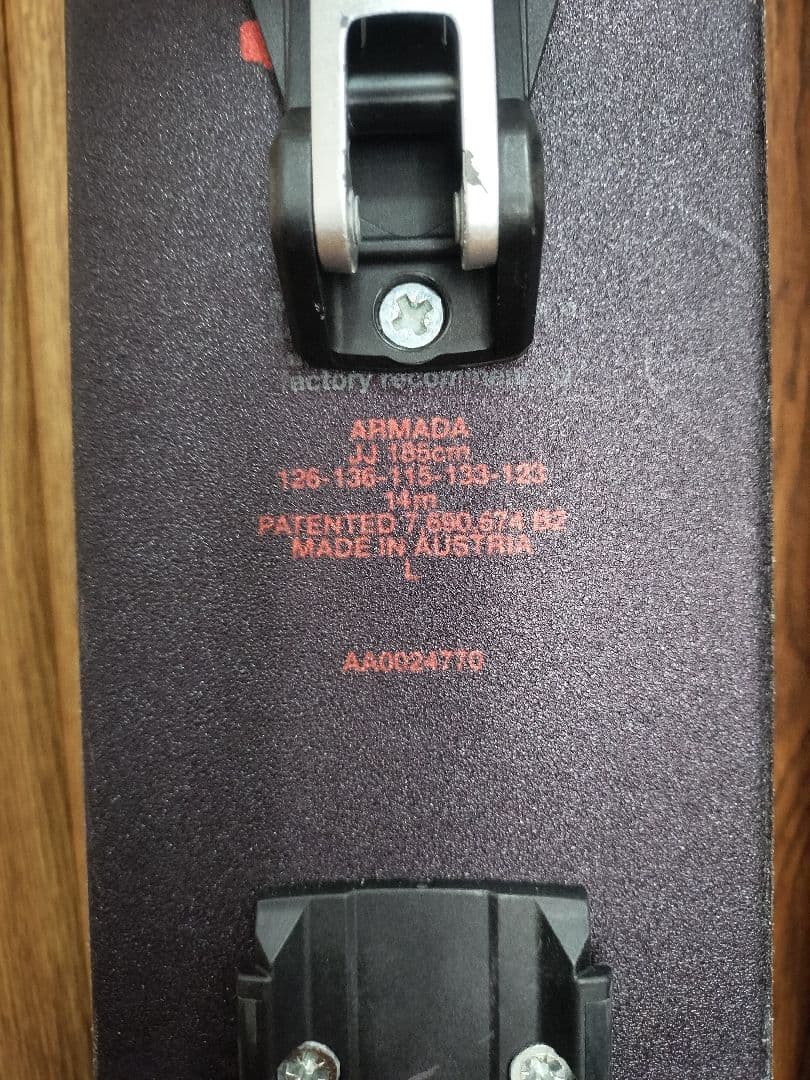 ARMADA JJ 185 MARKER Baron バックカントリースキー