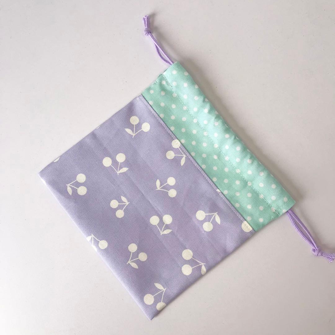 しまちゃんだいすき様　確認用　さくらんぼ　ランチョンマット　コップ袋