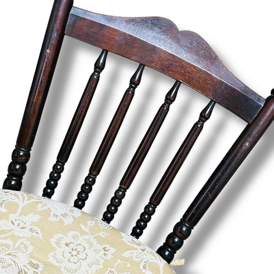 【2脚セット】③④ 北海道民芸家具 樺桜材 ウィンザー スピンドル チェア 椅子