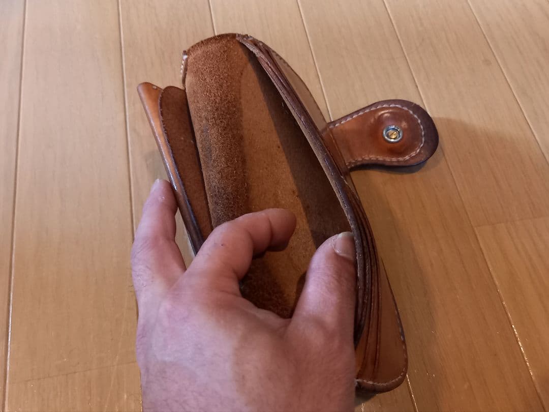 ONE'S WORKER レザー長財布 & ウォレットロープ