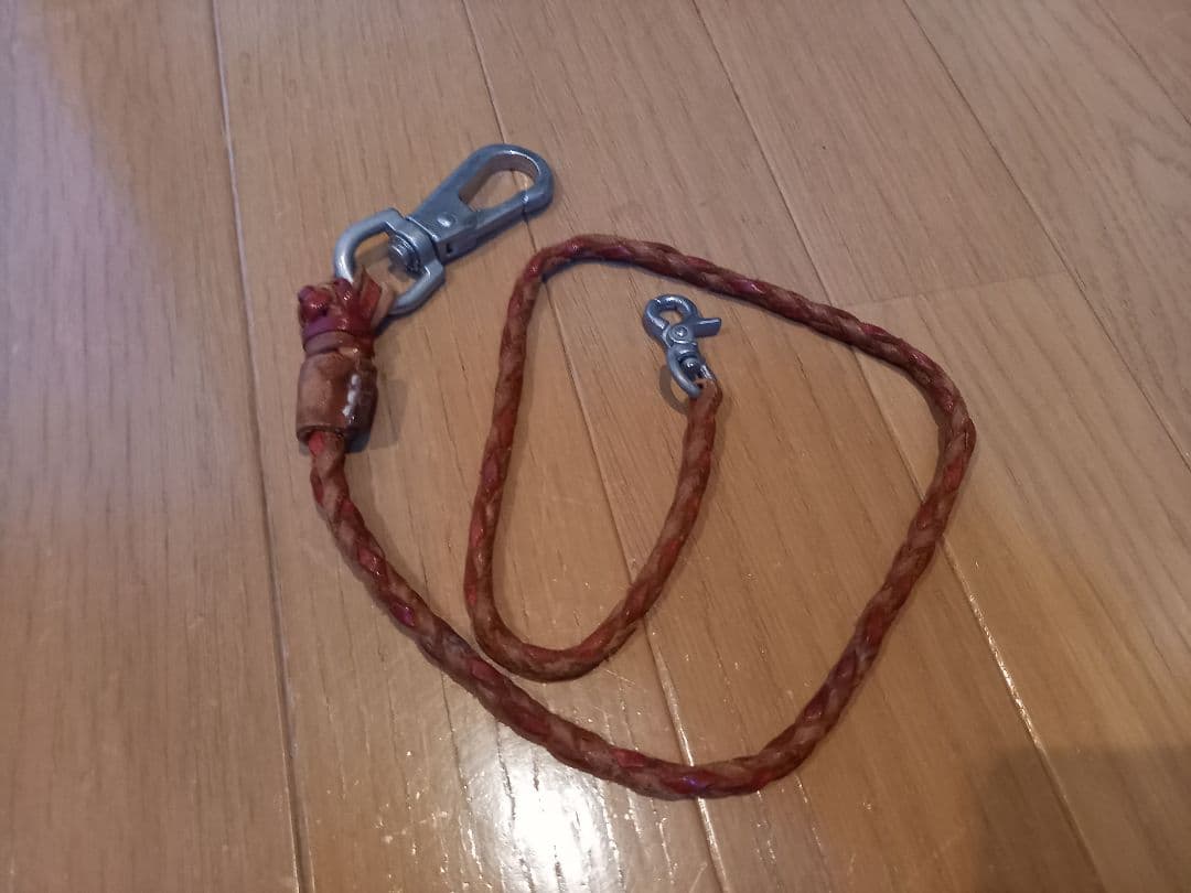 ONE'S WORKER レザー長財布 & ウォレットロープ