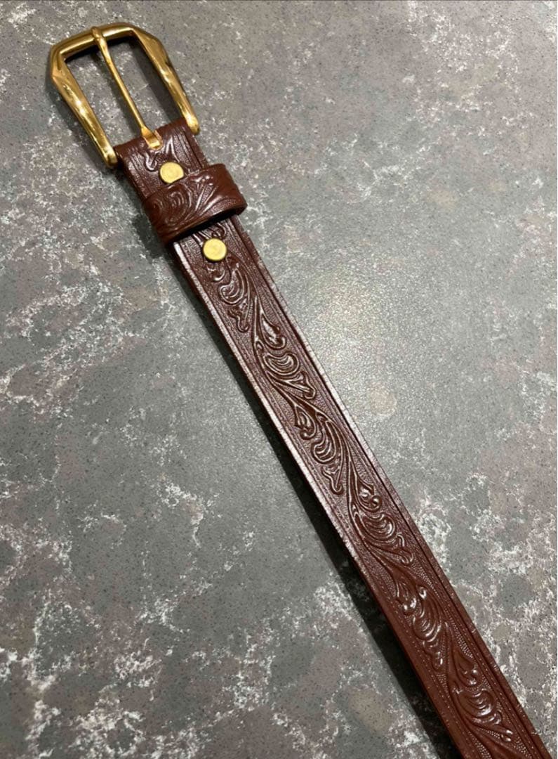 小物 Ace Western Belts Deadstock Belts Brown