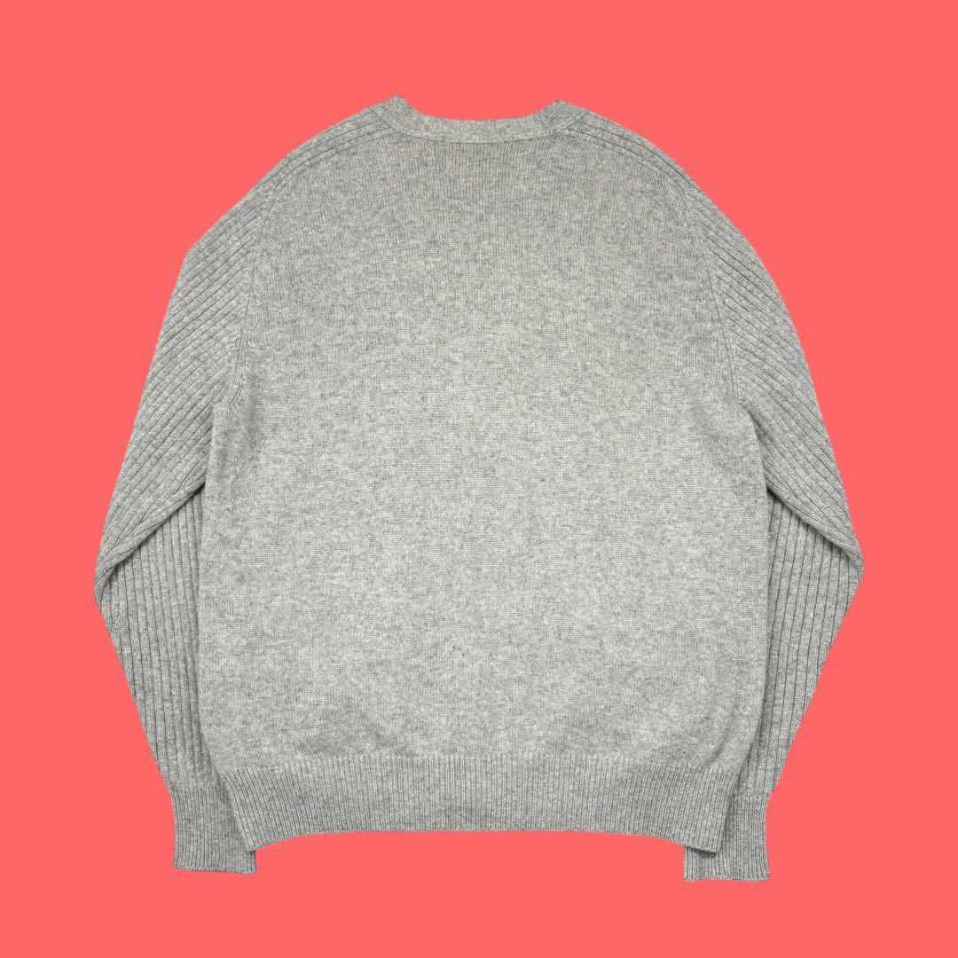 Leonard Homme カシミヤ ニットカーディガン M カシミヤ100%