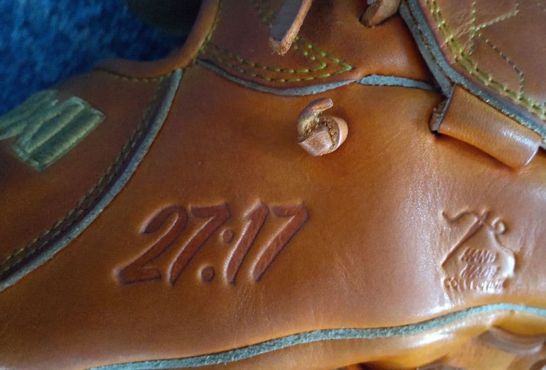 yabai ヤバイ 硬式グローブ 投手 オレンジ 即戦力 ピッチャー