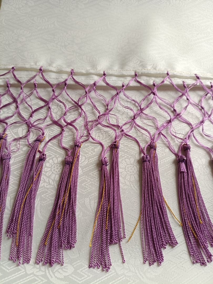 専用です☆上級品☆正絹白地に刺繍の着物と作り帯☆七五三フルセット