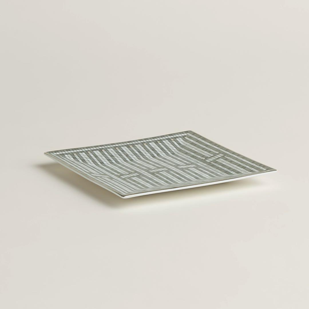 エルメス HERMES モザイク24　プラチナ　プチカレ美品