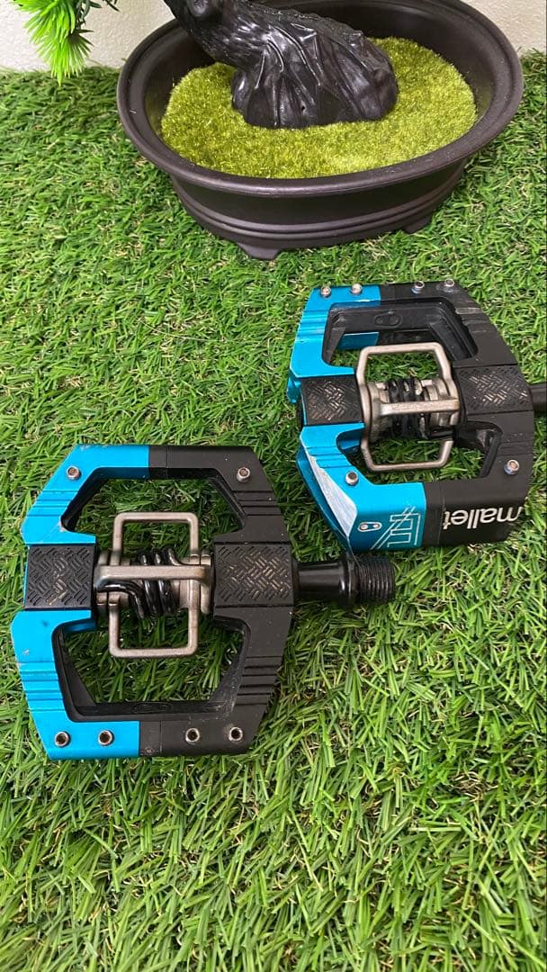 Mallet E ビンディングペダル 青黒