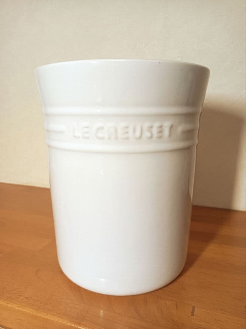 ル　クルーゼ　キャニスター　白