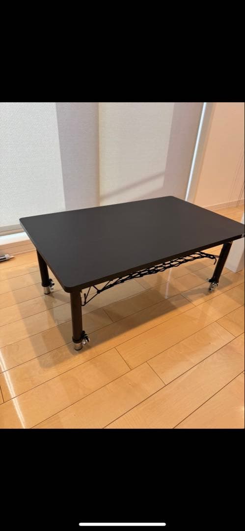 Bauhutte(バウヒュッテ) ゲーミングちゃぶ台 ブラック