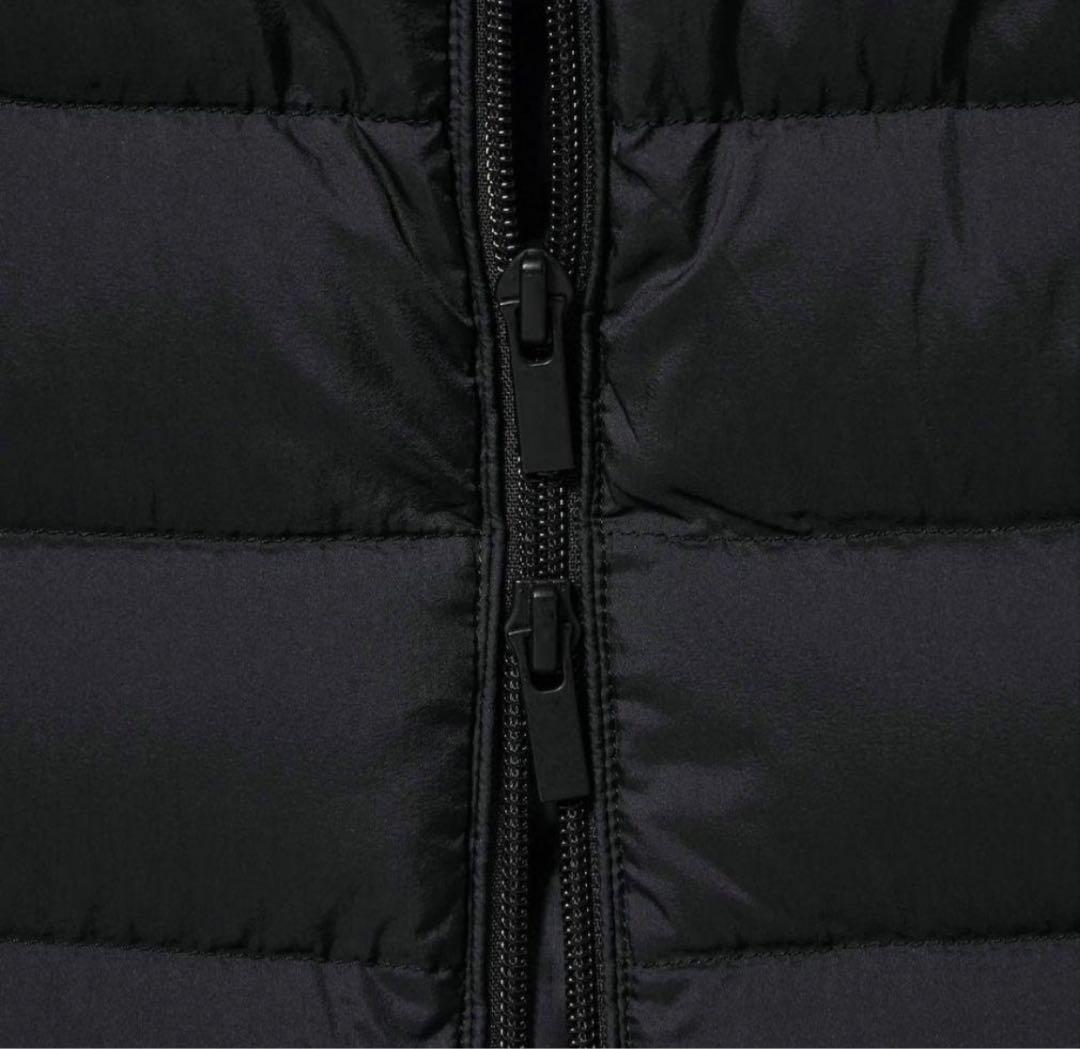 にやんちゆ　ユニクロ ウルトラライトダウンロングコート XL ネイビー