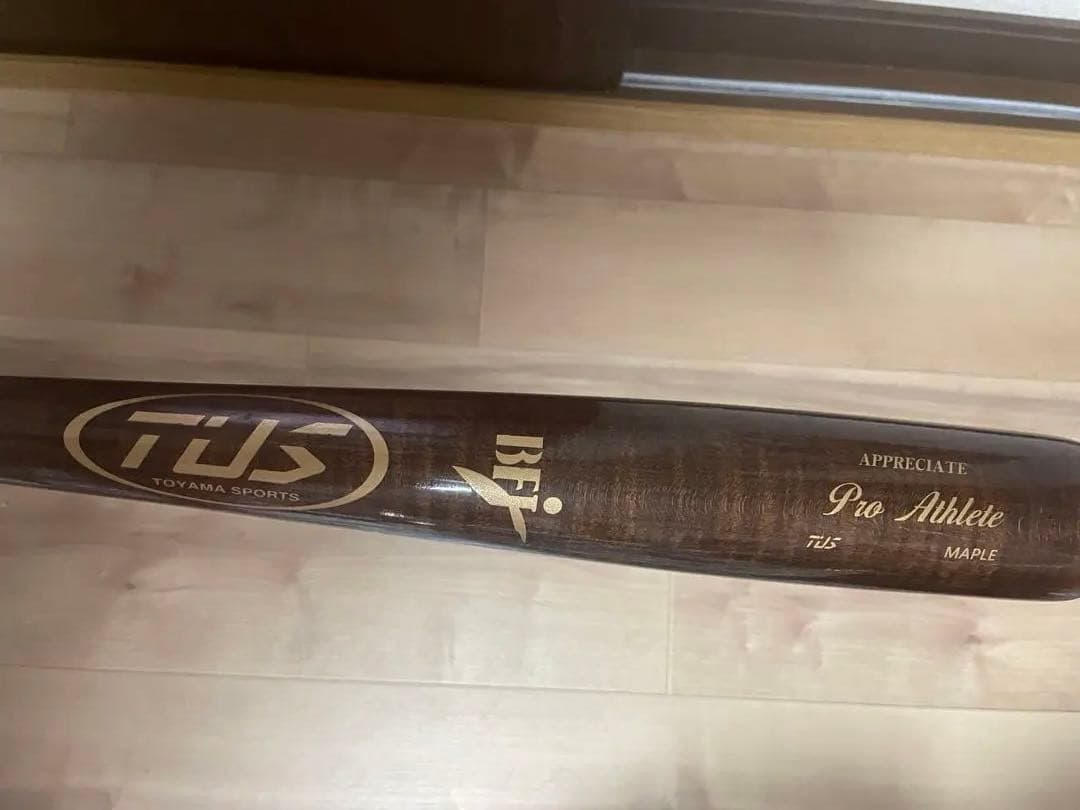 BFJ TUS 富山スポーツ 硬式木製バット 85cm 860ｇ くり抜きあり