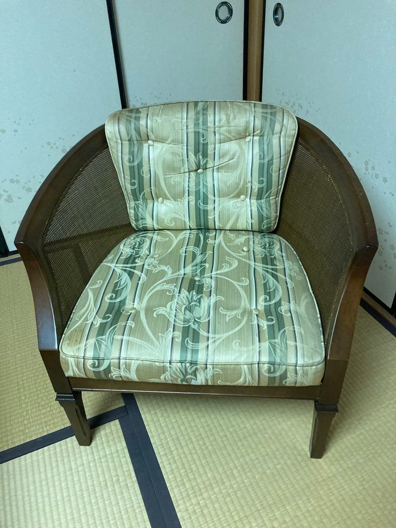 マルニ木工　地中海シリーズ　アームチェア　肘掛け椅子　高級家具　maruni