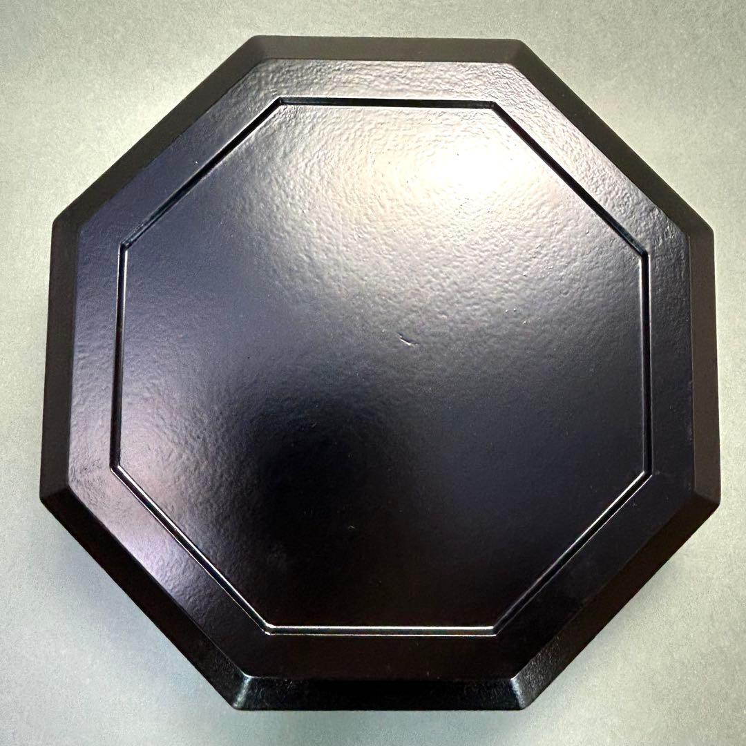 食籠　『上杉満樹　而妙斎書付』　八角食篭　蒔絵　漆器　お茶道具　書付箱　工芸品