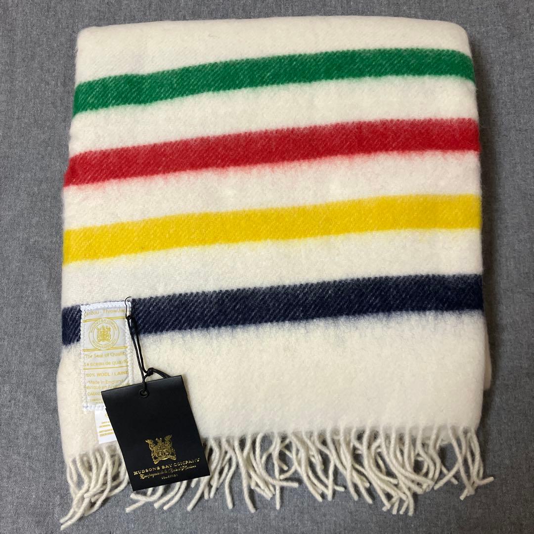 ハドソンベイ ウールブランケット 42×70インチ 106cm×177cm