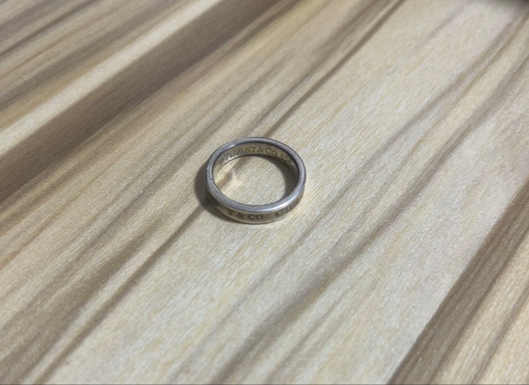 ティファニー 1837 ナロー リング シルバー925 約9号