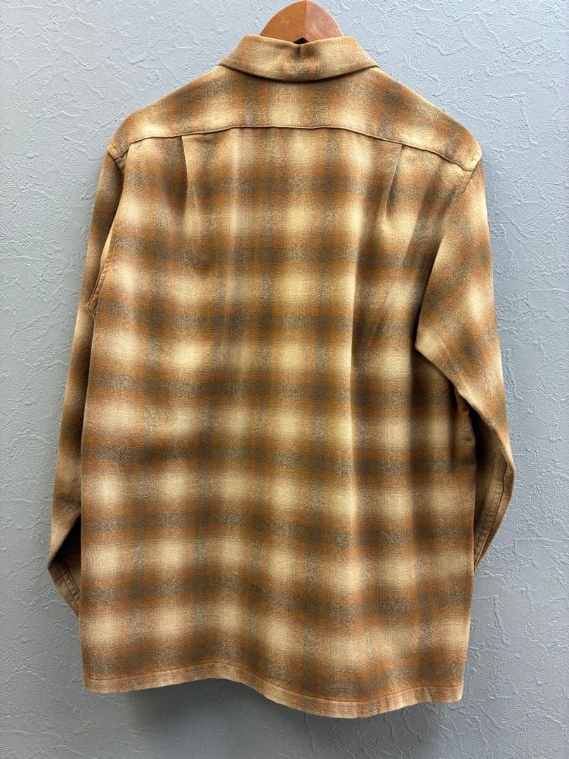 PENDLETONボードシャツ　ヴィンテージオンブレシャツ　60s 山田蓮