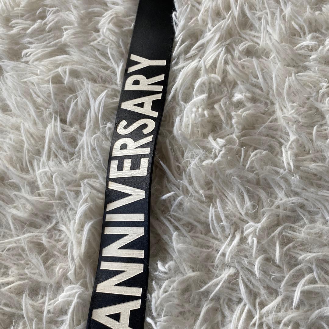 希少　Philipp Plein ベルト　ロゴ入り　ブラック