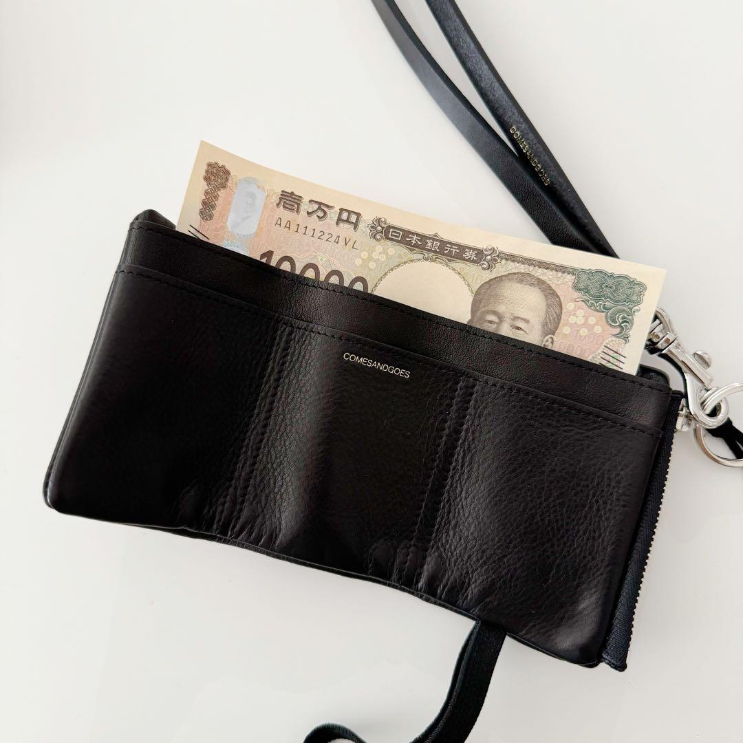 小物 COMESANDGOES COMES WALLET & NECK STRAP