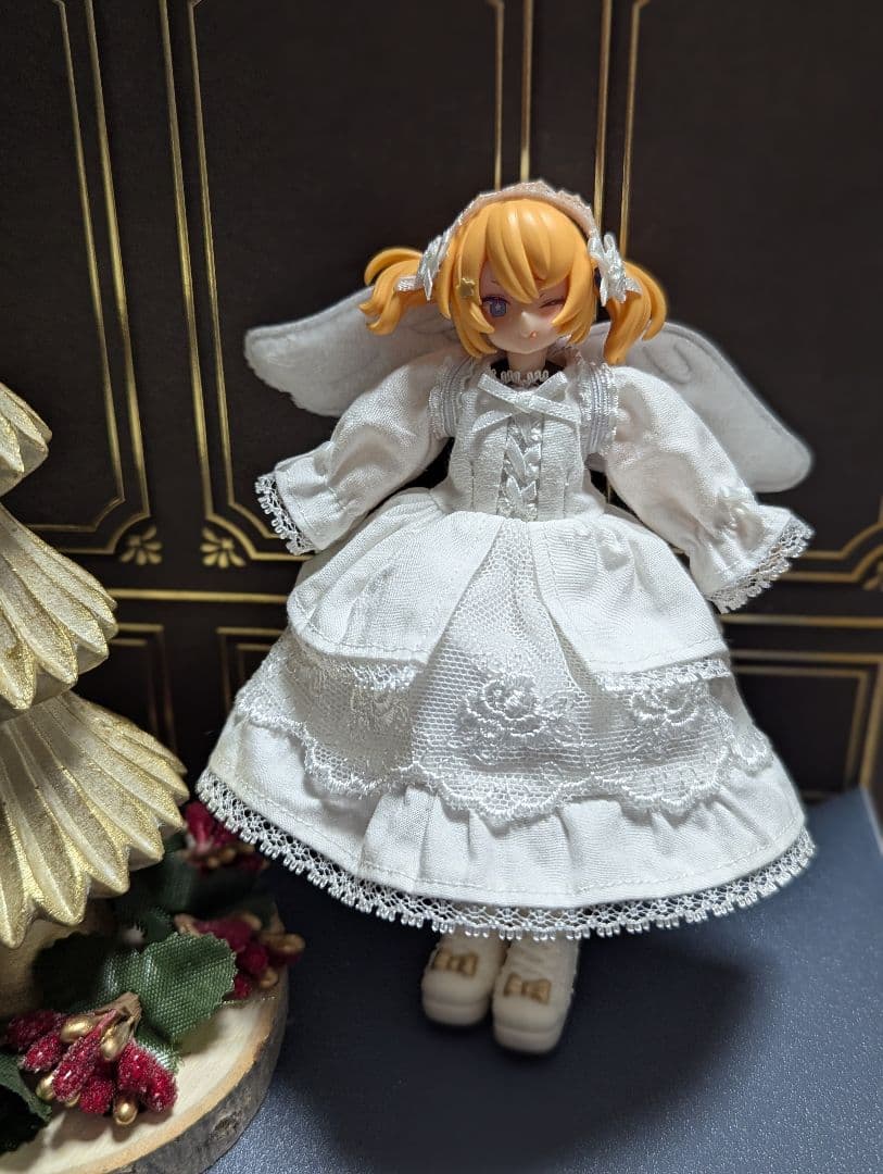 ロリータワンピセット　白黒　天使　2色セット　メガミデバイス　オマケ付き