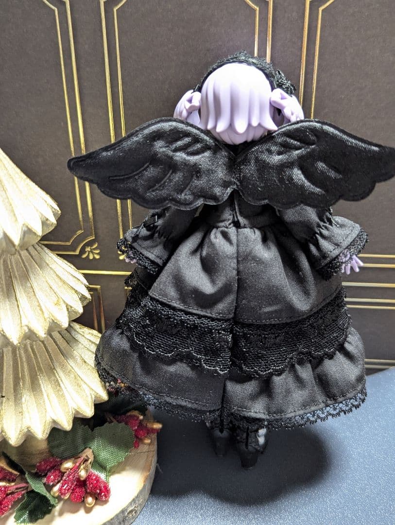 ロリータワンピセット　白黒　天使　2色セット　メガミデバイス　オマケ付き