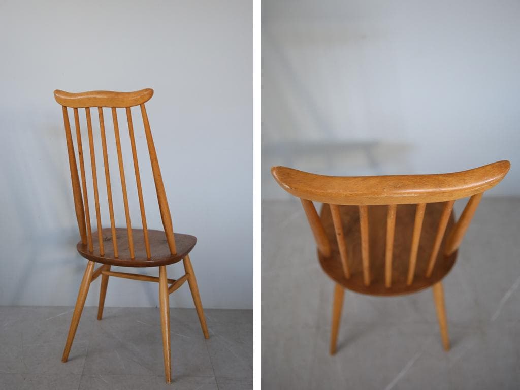 英国アンティークERCOLアーコールゴールドスミスチェア/イス(91-134-2