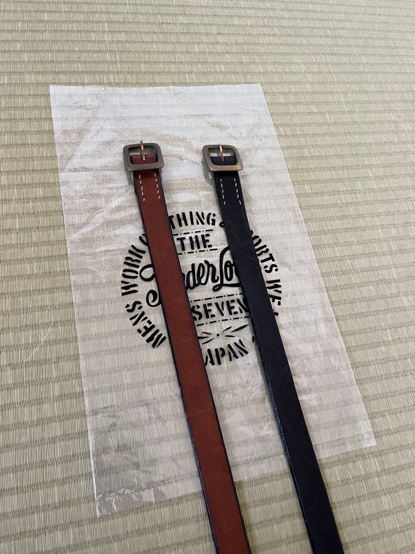 【BIG MOG 】TENDERLOIN ナローベルト　2本セット